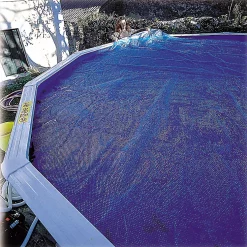 Castorama Bâche à Bulles 180µ Gré Pour Piscines Acier 6,10 X 3,75m