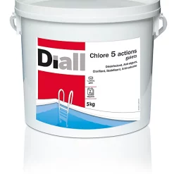 Castorama Chlore 5 Actions Galets 5kg
