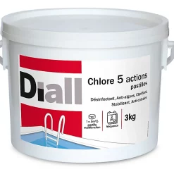 Castorama Chlore 5 Actions Pastilles 3kg