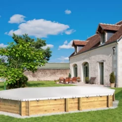 Castorama Couverture D'hiver Pour Piscine Weva 8,63 M
