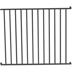 Castorama Module à Barreaux Pour Barrière De Piscine En Aluminium Gris 1,5m