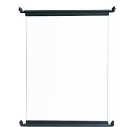 Castorama Module En Verre Pour Barrière De Piscine En Aluminium Gris 1m