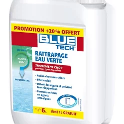 Castorama Rattrapage Eau Verte Blue Tech 5L + 20% Offert