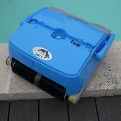 Castorama Robot Autonome Sans Fil Pour Piscine Orca 300 Cl Aqualux Bleu